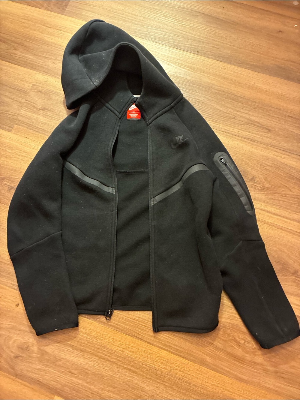 Nike Black Men's Performance Hooded Jacket